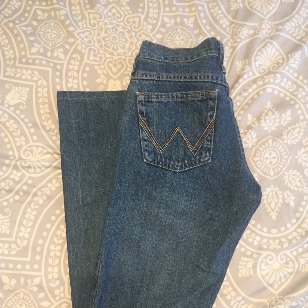 Wrangler straight leg jeans